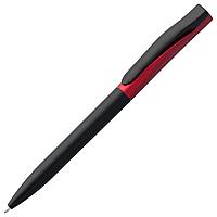 Ручка шариковая Pin Fashion, черно-красный металлик (артикул 7121.35)
