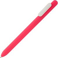 Ручка шариковая Slider Soft Touch, розовая с белым (артикул 6969.15)
