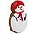 Печенье Sweetish Snowman, красное (артикул 12918.15), фото 2