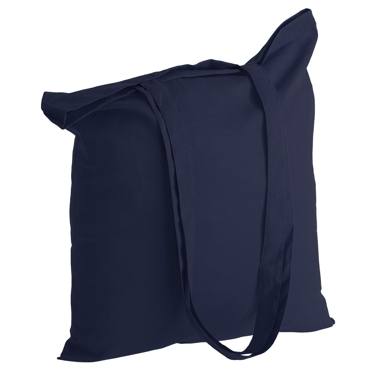 Холщовая сумка Basic 105, темно-синяя (артикул 1292.40) - фото 1 - id-p88633476
