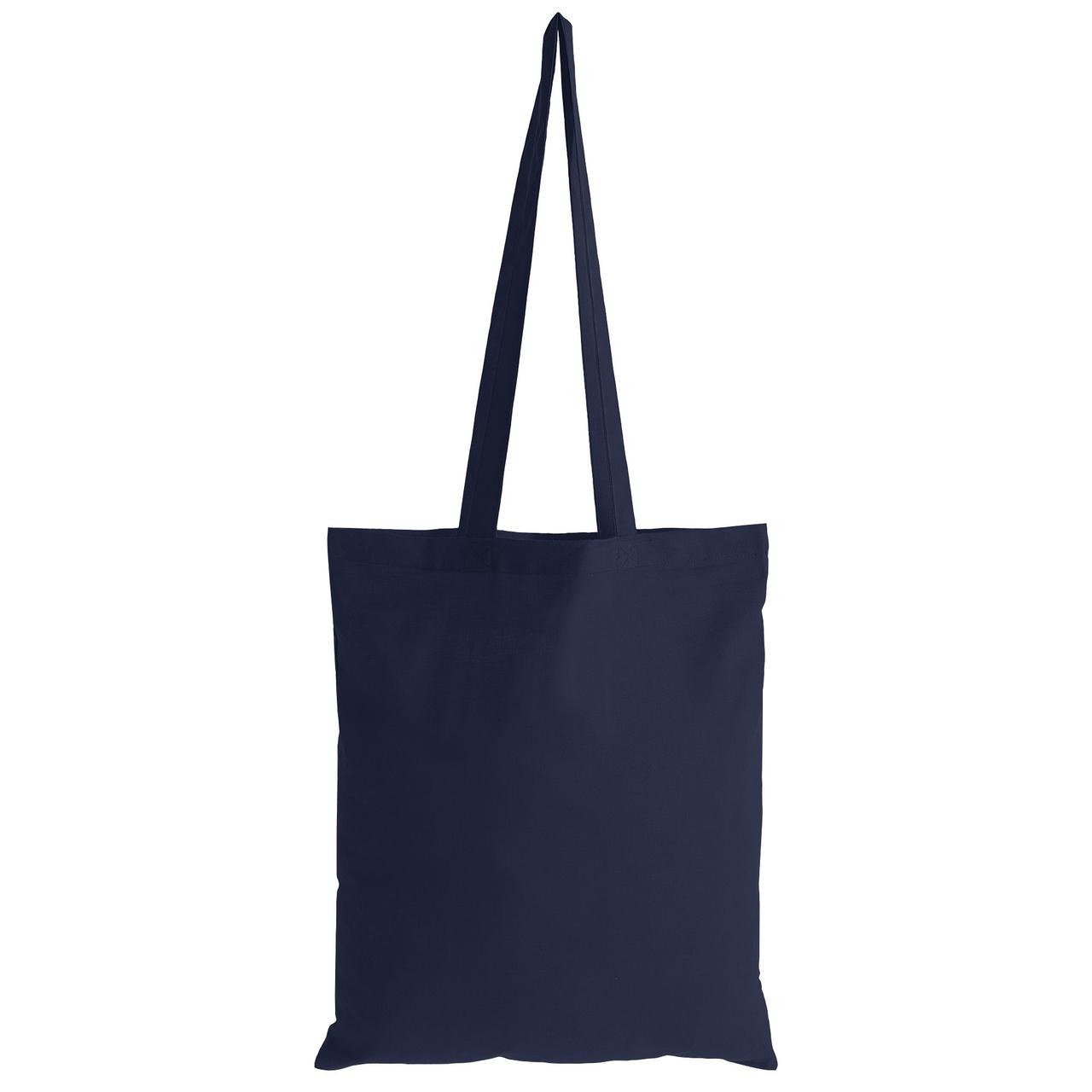 Холщовая сумка Basic 105, темно-синяя (артикул 1292.40) - фото 2 - id-p88633476