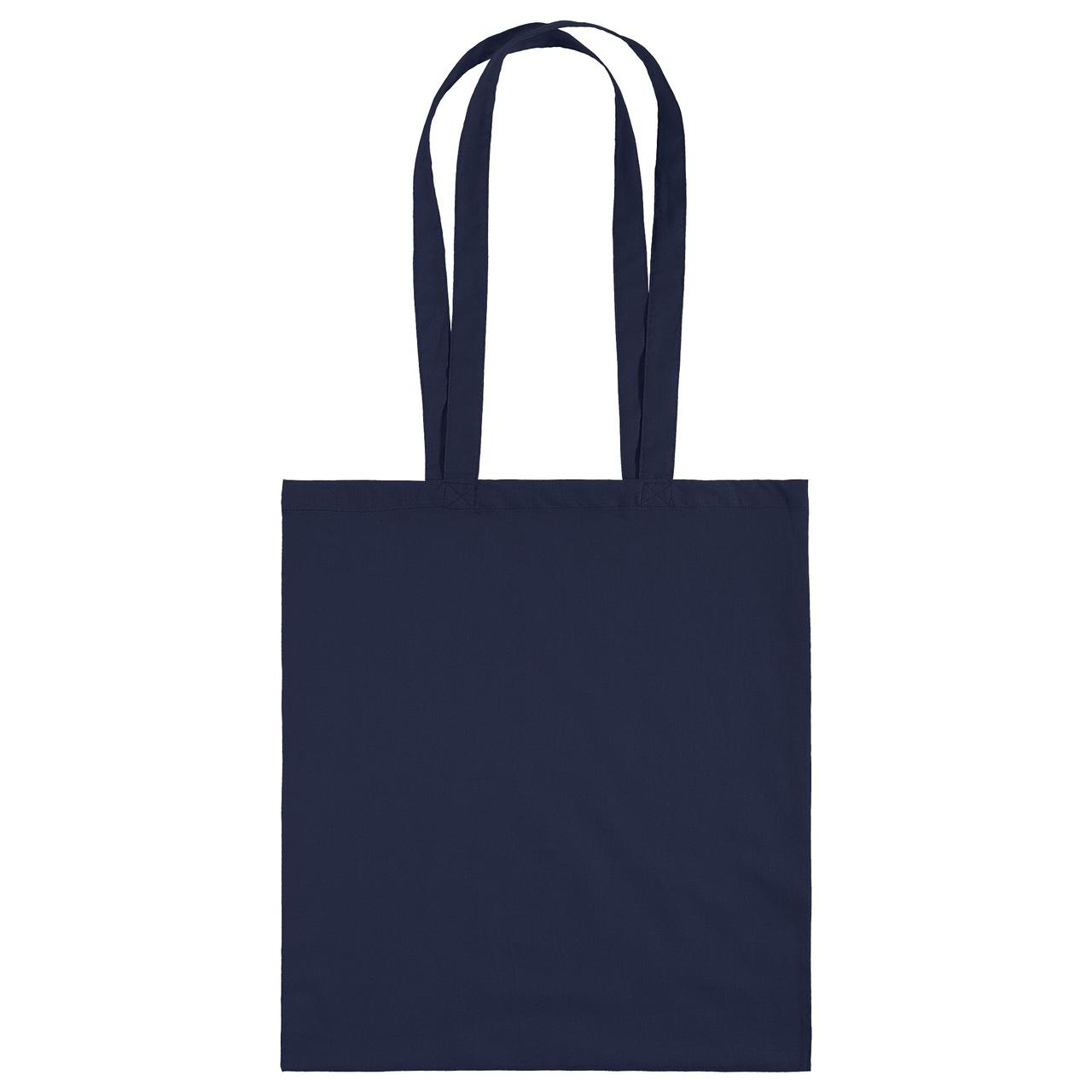 Холщовая сумка Basic 105, темно-синяя (артикул 1292.40) - фото 3 - id-p88633476