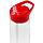 Спортивная бутылка Start, прозрачная с красной крышкой (артикул 2826.65), фото 3