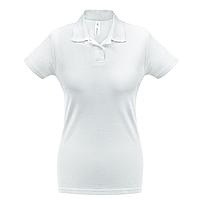 Рубашка поло женская ID.001 белая (артикул PWI11001)