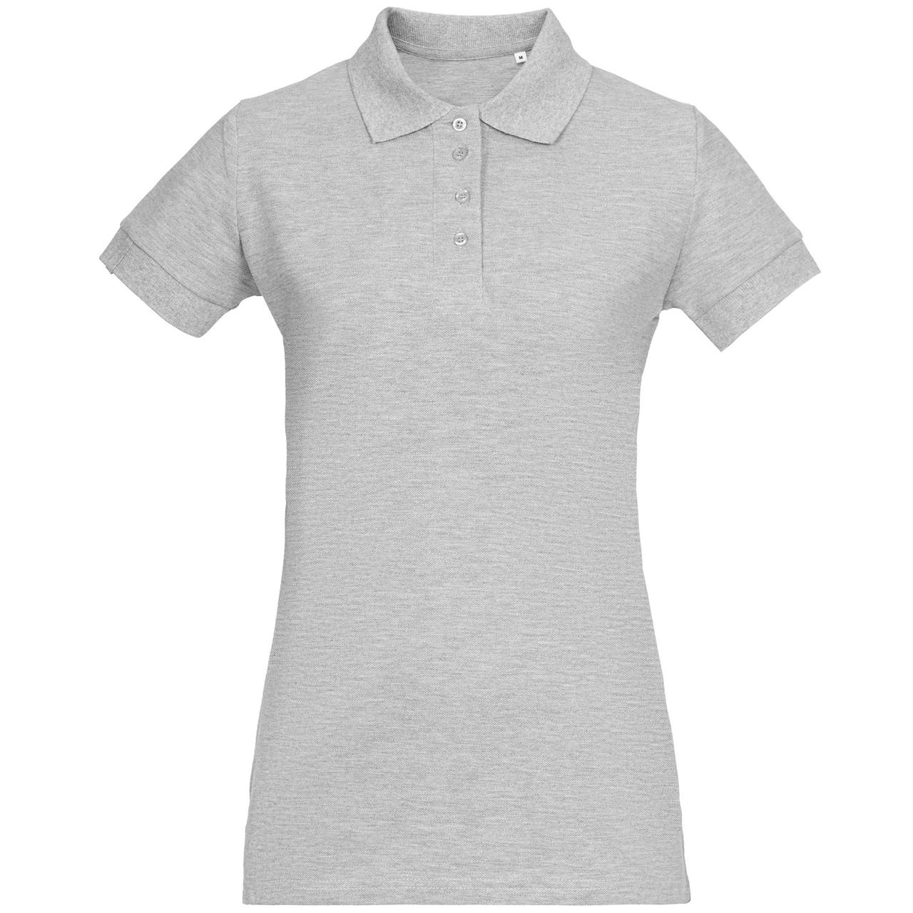 Рубашка поло женская Virma Premium Lady, серый меланж (артикул 11146.11)