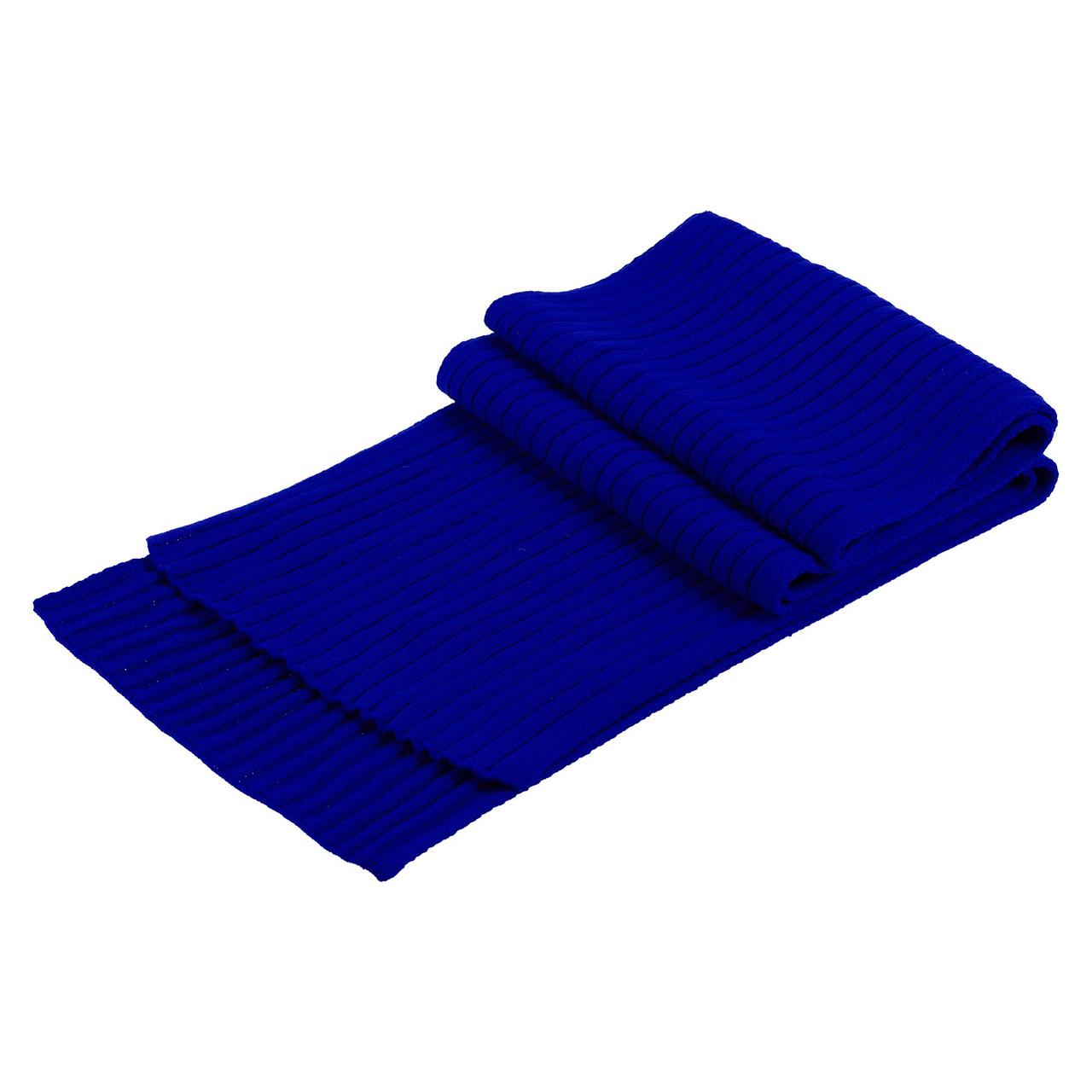 Шарф Stripes, ярко-синий (артикул 6736.44) - фото 2 - id-p88635449