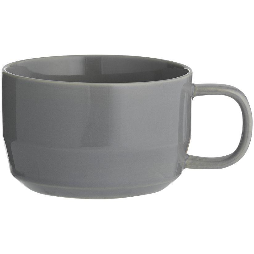 Чашка для капучино Cafe Concept, темно-серая (артикул 14930.13) - фото 1 - id-p88637397