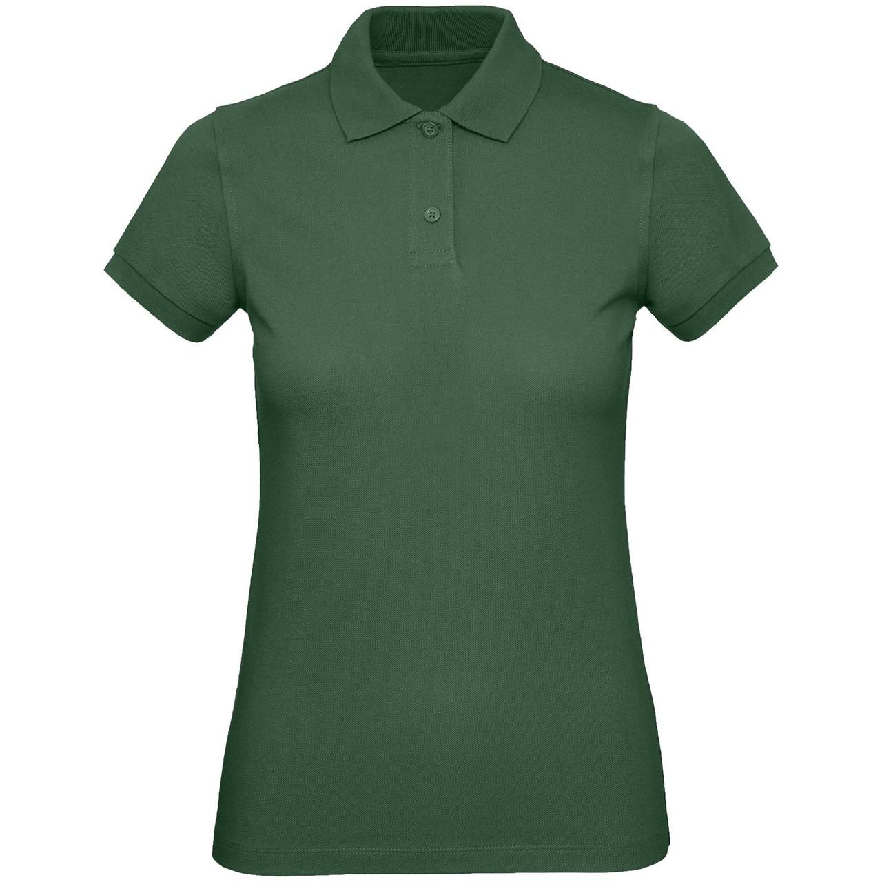 Рубашка поло женская Inspire, темно-зеленая (артикул PW440540)