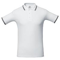 Рубашка поло Virma Stripes, белая (артикул 1253.60), фото 1