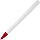 Ручка шариковая Beo Sport, белая с красным (артикул 4784.65), фото 3