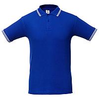 Рубашка поло Virma Stripes, ярко-синяя (артикул 1253.44)