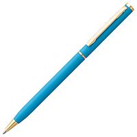 Ручка шариковая Hotel Gold, ver.2, матовая голубая (артикул 7079.44)
