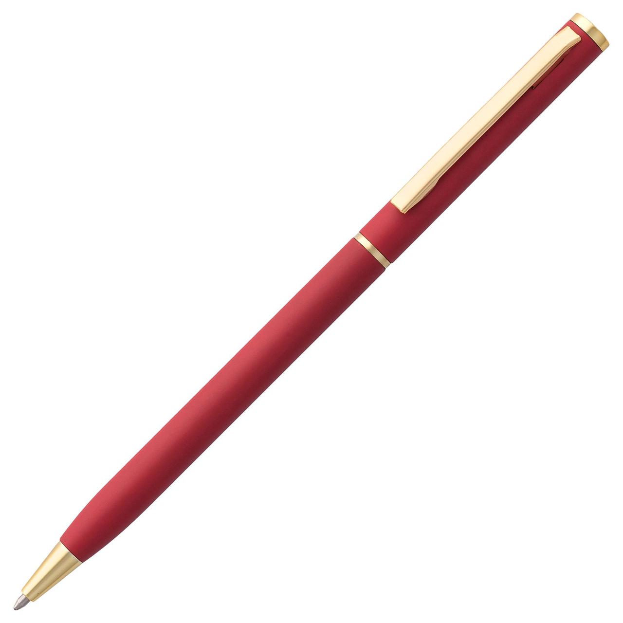 Ручка шариковая Hotel Gold, ver.2, матовая красная (артикул 7079.50)