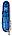 Офицерский нож CLIMBER 91, прозрачный синий (артикул 5049.45), фото 2