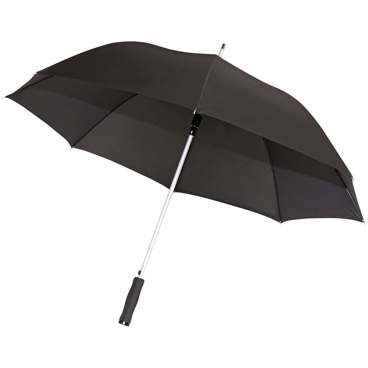 Зонт-трость Alu Golf AC, черный (артикул 11850.30), фото 1