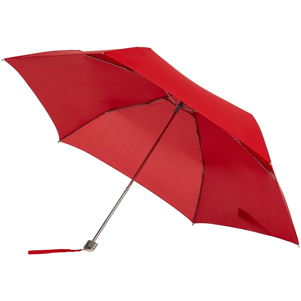 Зонт складной Karissa Ultra Mini, механический, красный (артикул CJ9-40403)