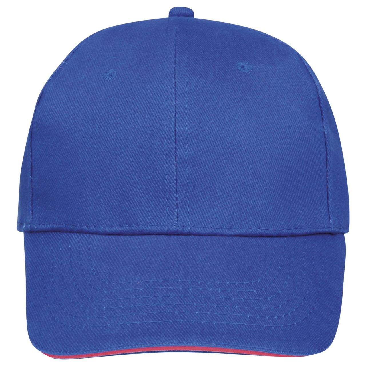 Бейсболка Buffalo, ярко-синяя (royal) с неоново-розовым (артикул 6404.45) - фото 2 - id-p88634566