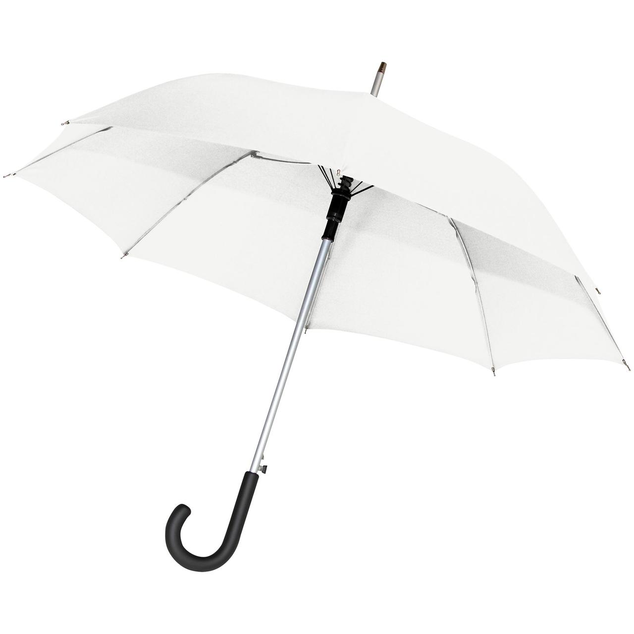 Зонт-трость Alu AC,белый (артикул 11843.60)