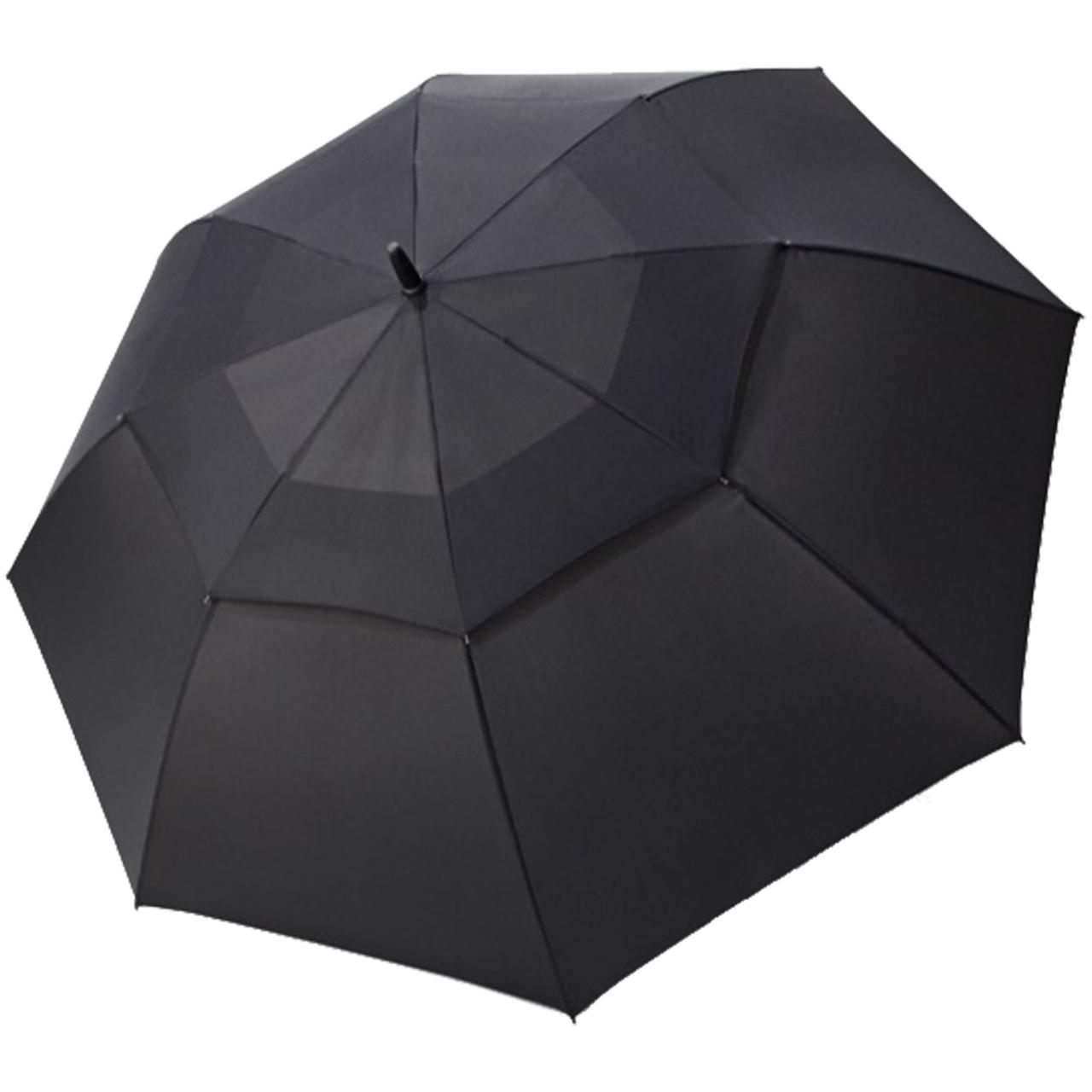 Зонт-трость Fiber Golf Air, черный (артикул 11860.30)