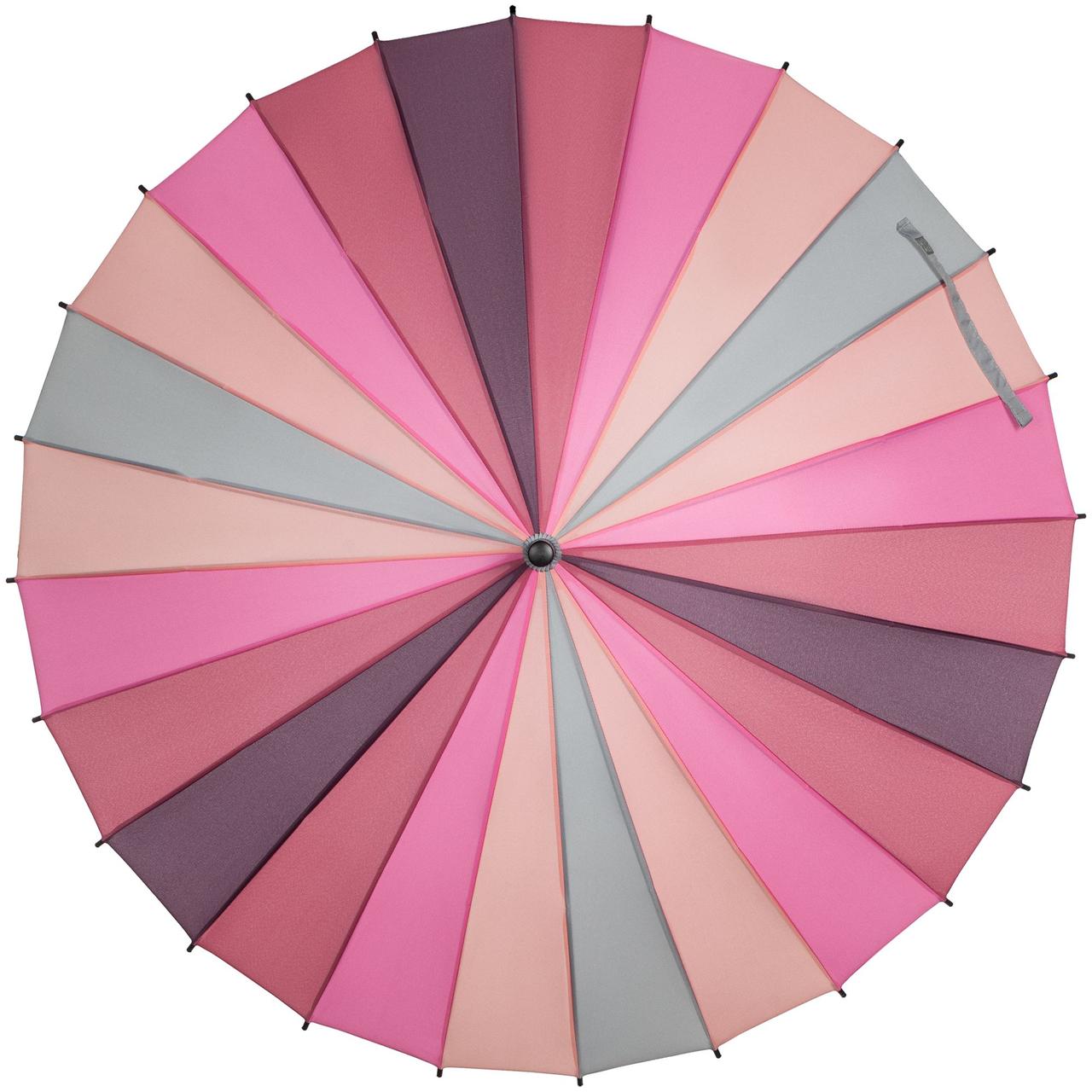 Зонт-трость «Спектр», розовый (артикул 5380.15) - фото 1 - id-p88640427