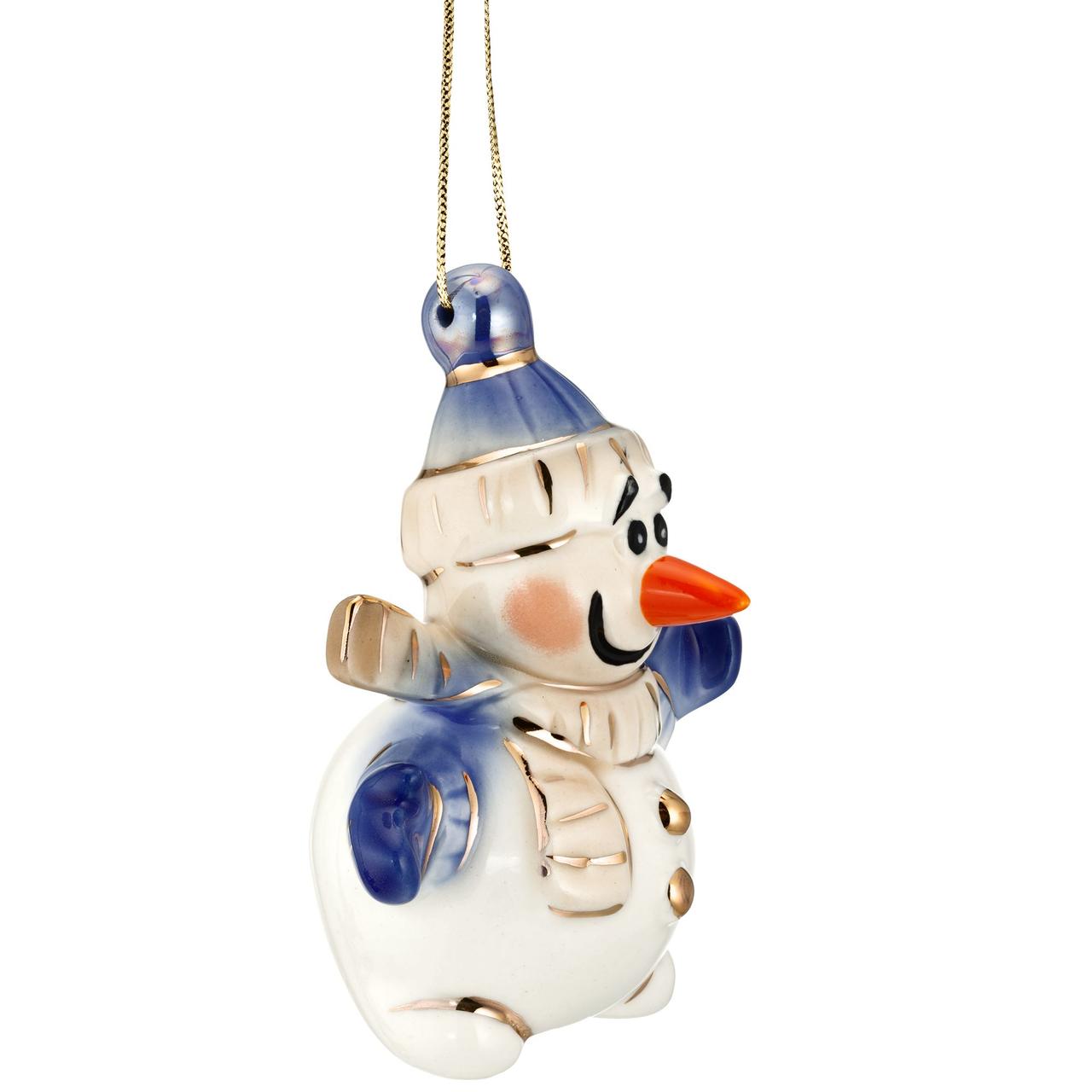 Фарфоровая елочная игрушка Olaf (артикул 10217) - фото 3 - id-p88641440