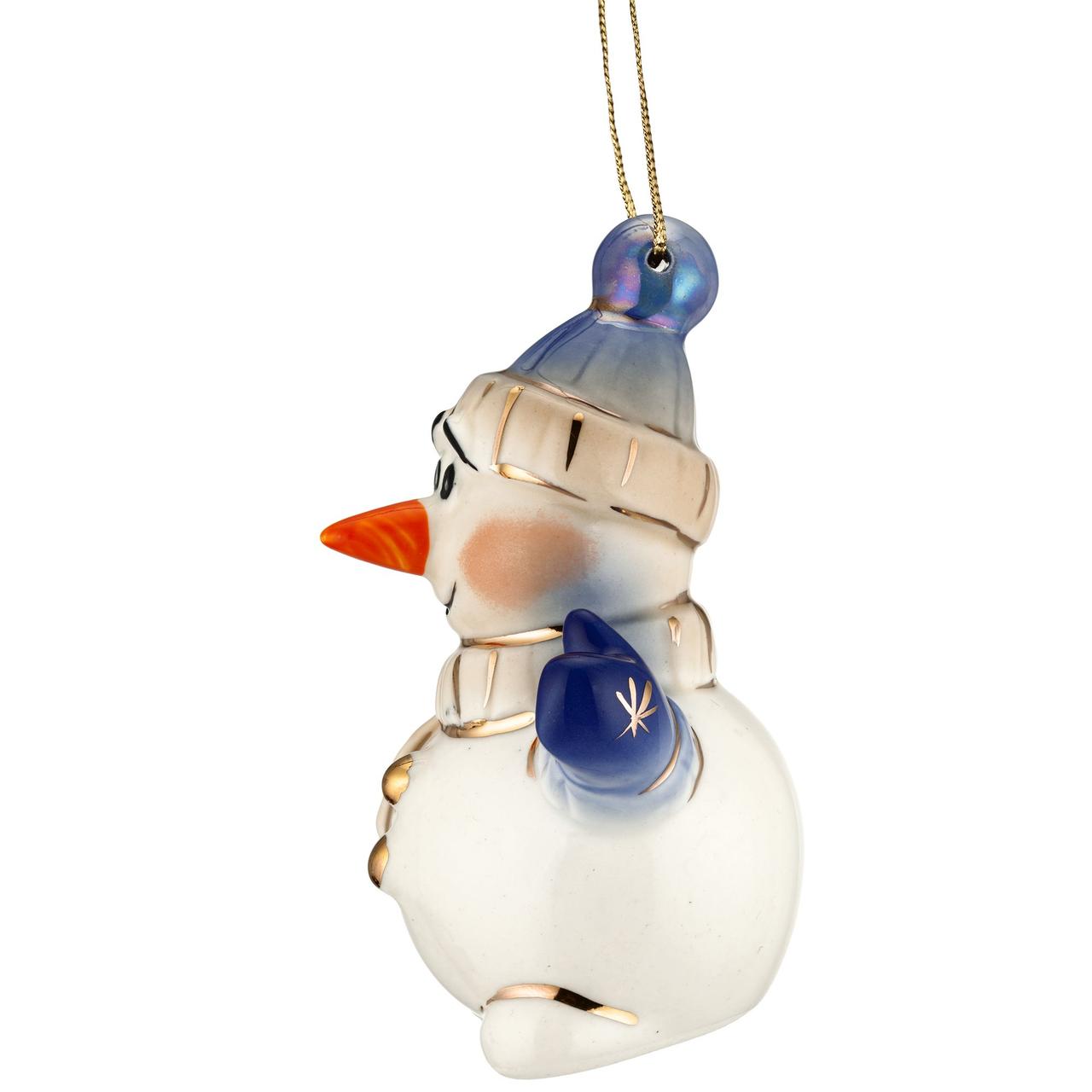 Фарфоровая елочная игрушка Olaf (артикул 10217) - фото 4 - id-p88641440