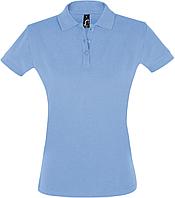 Рубашка поло женская Perfect Women 180 голубая (артикул 11347200)