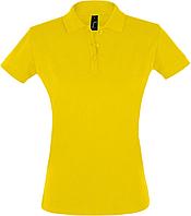 Рубашка поло женская Perfect Women 180 желтая (артикул 11347301)