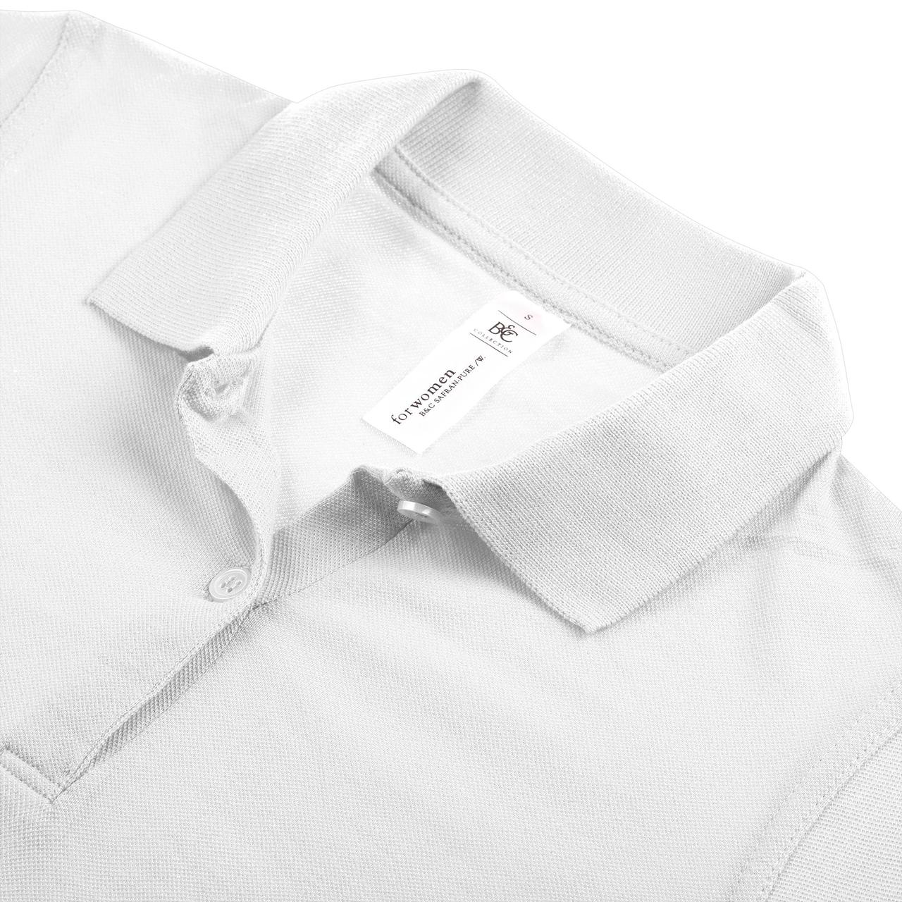 Рубашка поло женская Safran Pure белая (артикул PW455001) - фото 3 - id-p88638481