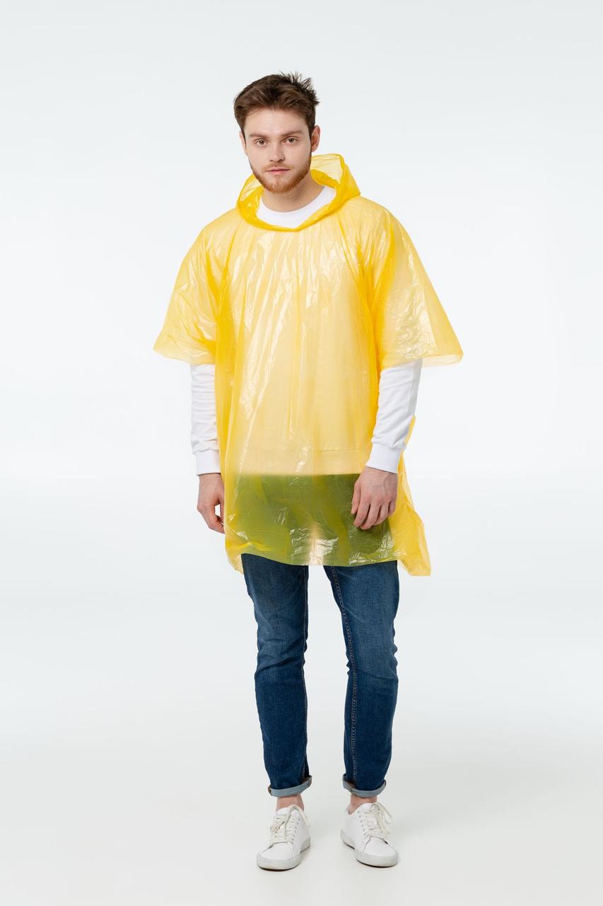 Дождевик-пончо RainProof, желтый (артикул 11874.80) - фото 4 - id-p88632752