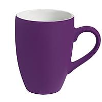 Кружка Best Morning c покрытием софт-тач, фиолетовая (артикул 11043.57)