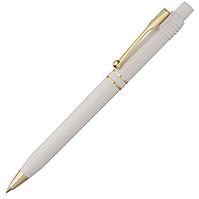 Ручка шариковая Raja Gold, белая (артикул 2830.60)