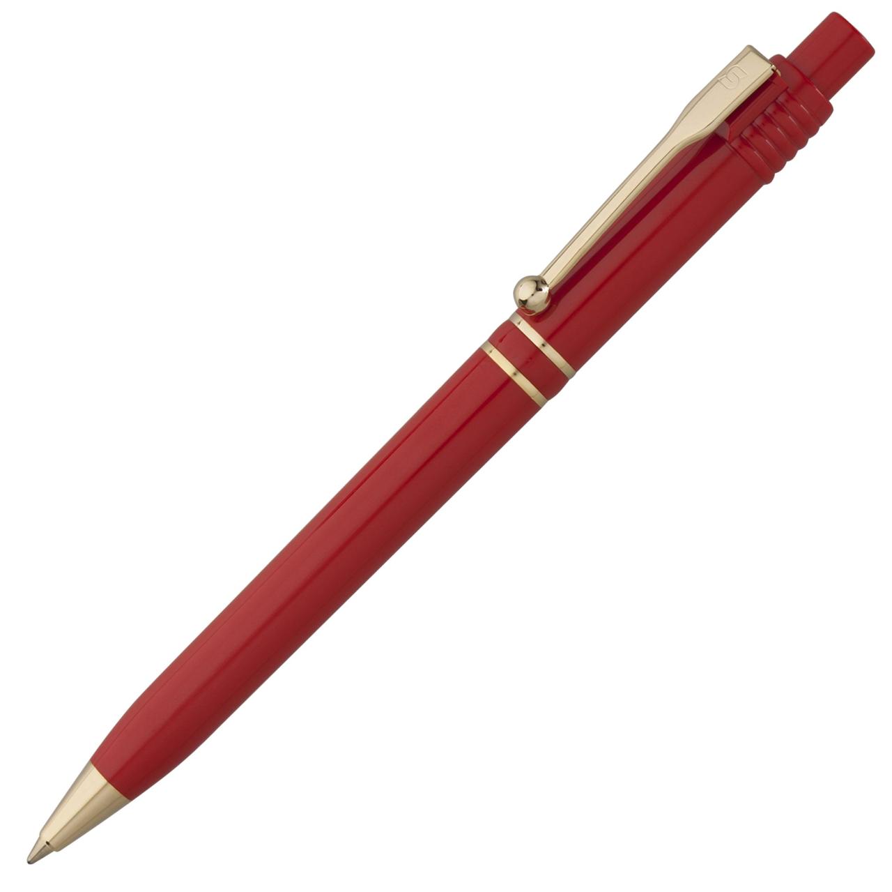 Ручка шариковая Raja Gold, красная (артикул 2830.50) - фото 1 - id-p88633688
