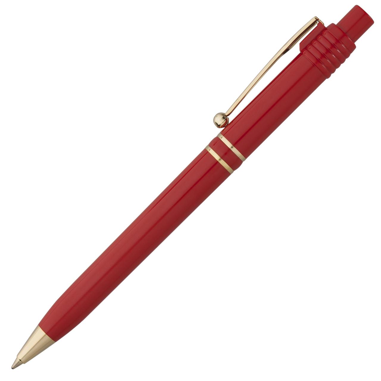Ручка шариковая Raja Gold, красная (артикул 2830.50) - фото 2 - id-p88633688