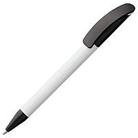 Ручка шариковая Prodir DS3 TPP Special, белая с черным (артикул 1912.63)