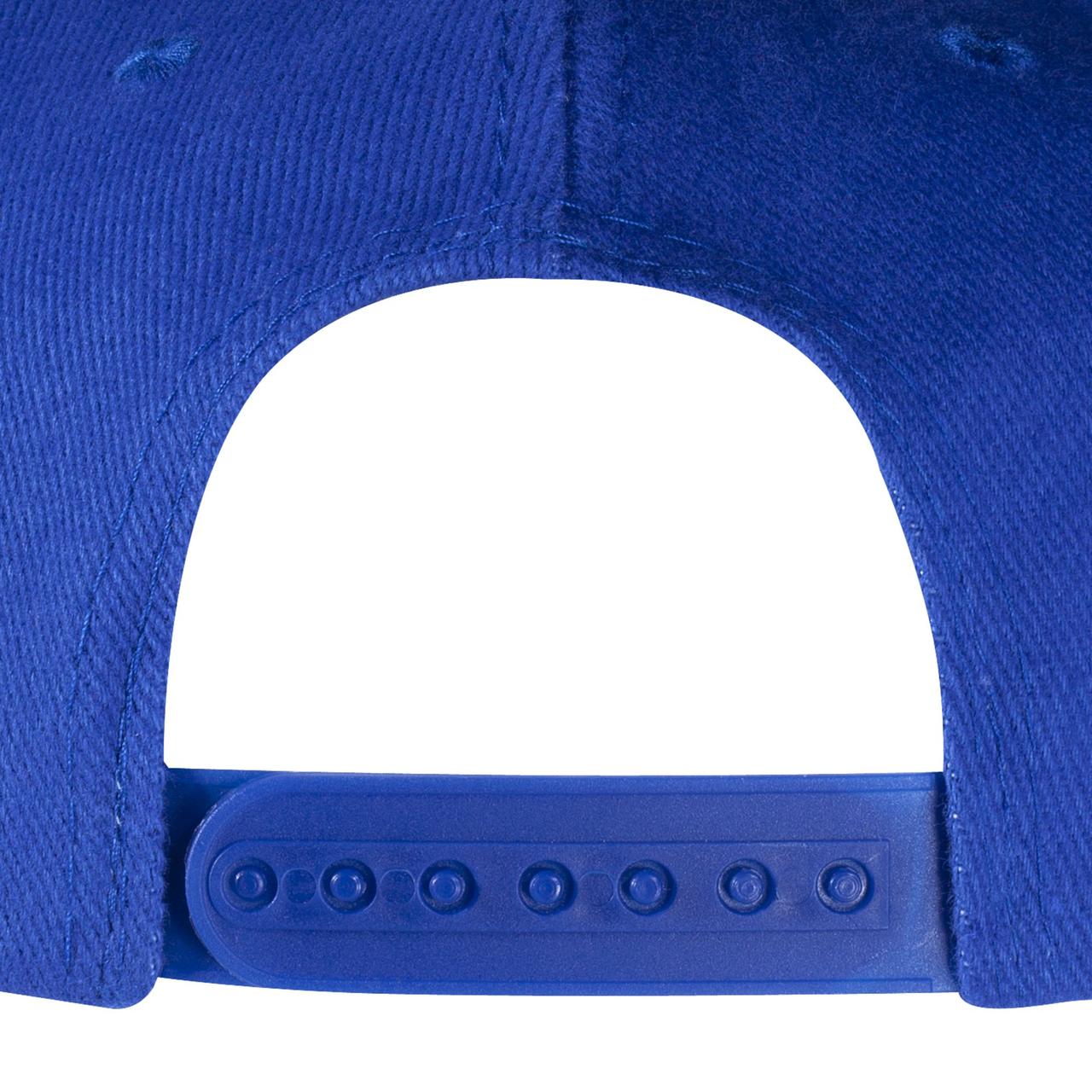 Бейсболка Unit Snapback с прямым козырьком, ярко-синяя (артикул 5948.44) - фото 2 - id-p88634619