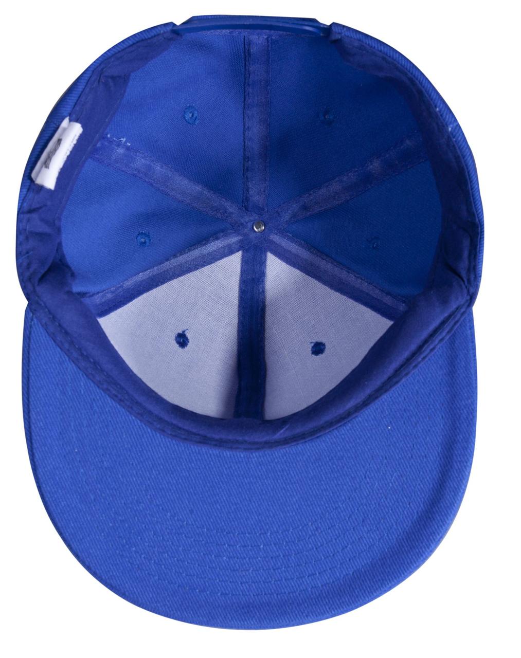 Бейсболка Unit Snapback с прямым козырьком, ярко-синяя (артикул 5948.44) - фото 3 - id-p88634619