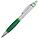 Ручка шариковая Boomer, с зелеными элементами (артикул 523.19), фото 2