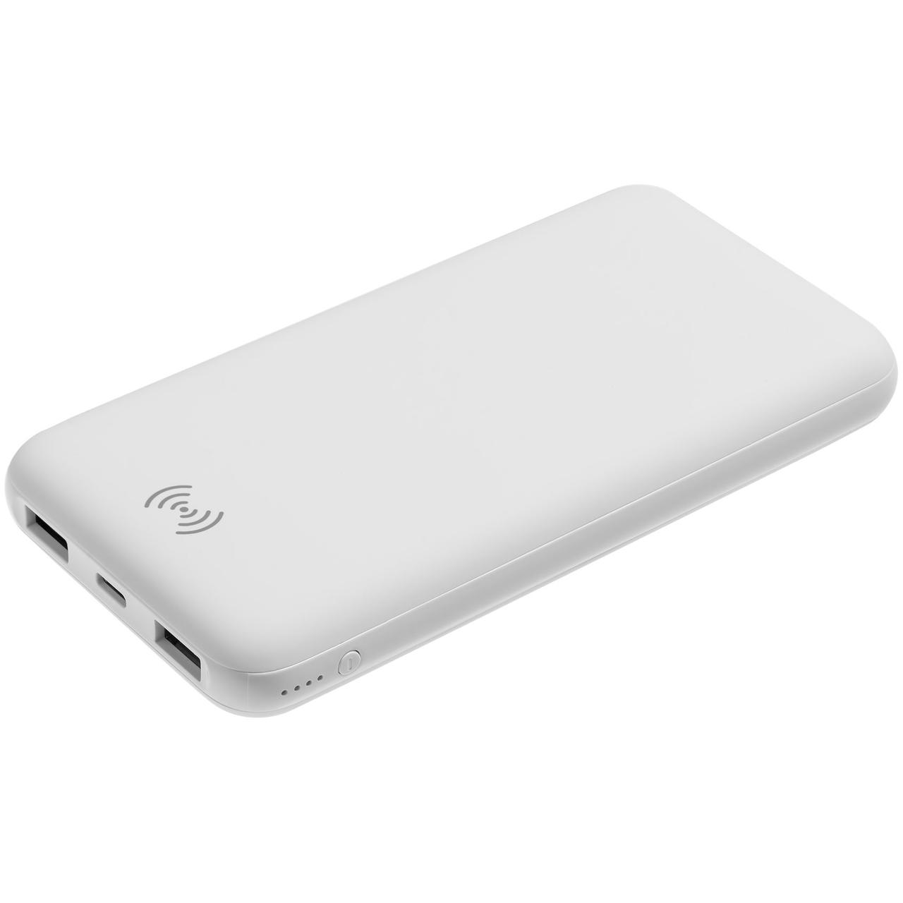Aккумулятор Uniscend Quick Charge Wireless 10000 мАч, белый (артикул 7678.60) - фото 1 - id-p88642457