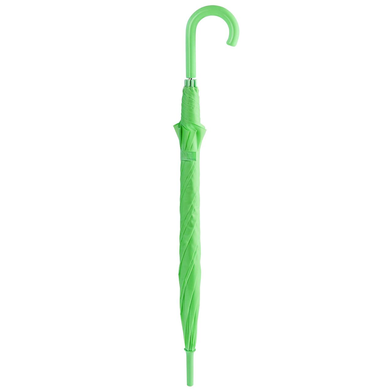 Зонт-трость Unit Promo, зеленое яблоко (артикул 1233.94) - фото 3 - id-p88635624