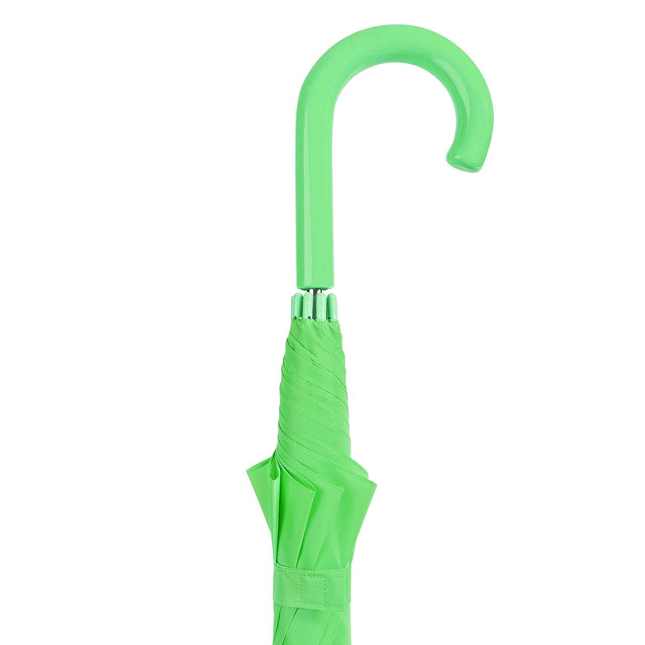 Зонт-трость Unit Promo, зеленое яблоко (артикул 1233.94) - фото 4 - id-p88635624