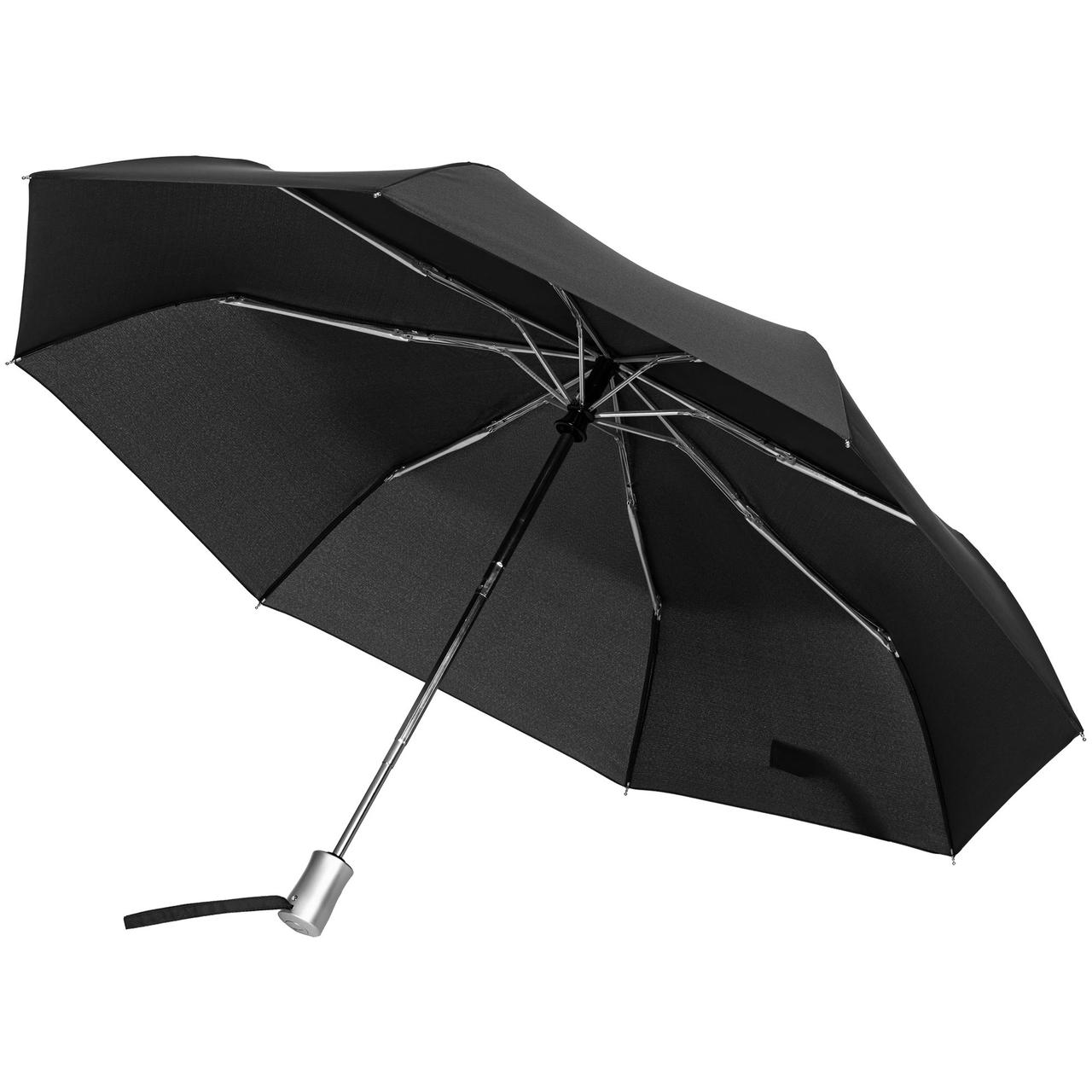 Зонт складной Rain Pro, черный (артикул 97U-09203) - фото 1 - id-p88643449