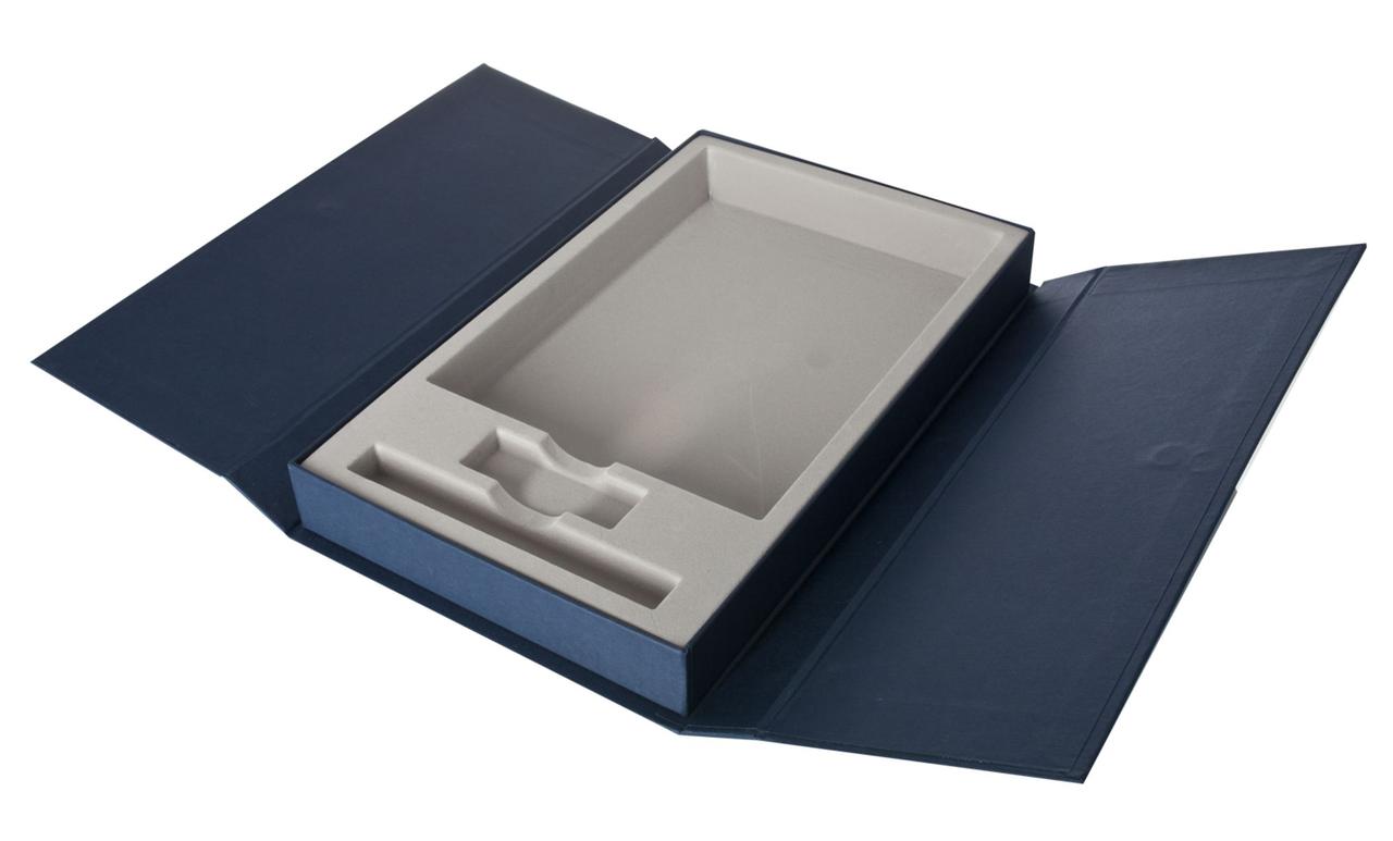 Коробка Triplet под ежедневник, флешку и ручку, синяя (артикул 12467.40) - фото 1 - id-p88636577