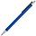 Ручка шариковая Button Up, синяя с серебристым (артикул 10773.41), фото 3