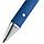 Ручка шариковая Button Up, синяя с серебристым (артикул 10773.41), фото 4
