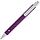 Ручка шариковая Button Up, фиолетовая с белым (артикул 10773.76), фото 2