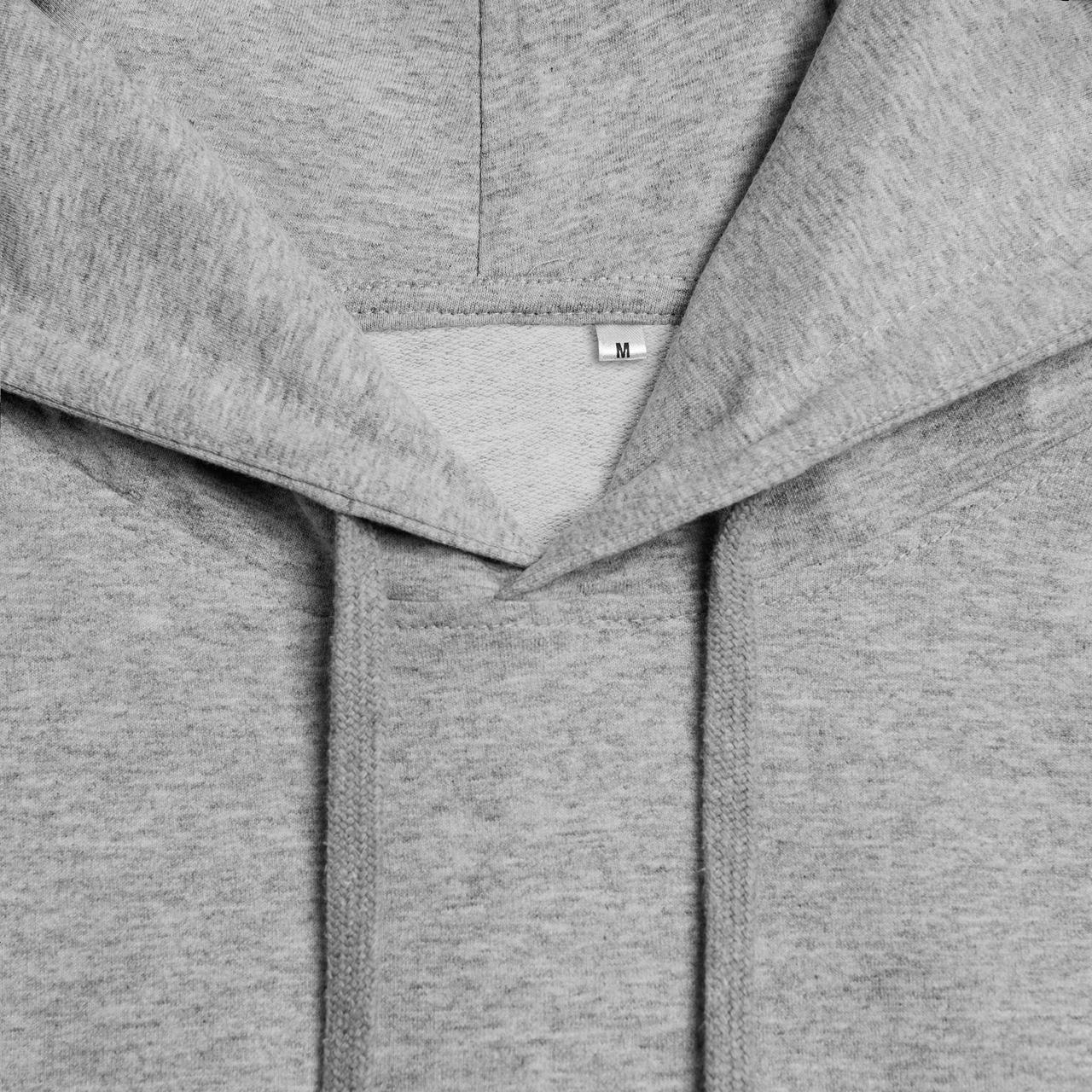 Толстовка с капюшоном Unit Kirenga, серый меланж (артикул 6894.11) - фото 5 - id-p88639527