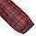 Складной зонт Wood Classic S с прямой ручкой, красный в клетку (артикул CK3-30023), фото 5