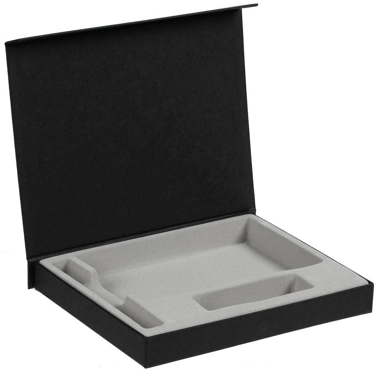 Коробка Doc под блокнот, аккумулятор и ручку, черная (артикул 12053.30) - фото 2 - id-p88635668