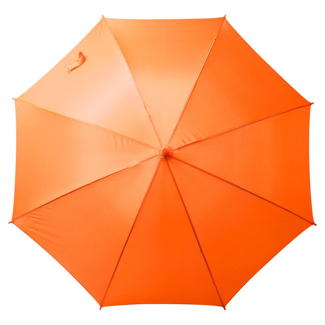 Зонт-трость Unit Promo, оранжевый (артикул 1233.20) - фото 2 - id-p88636602